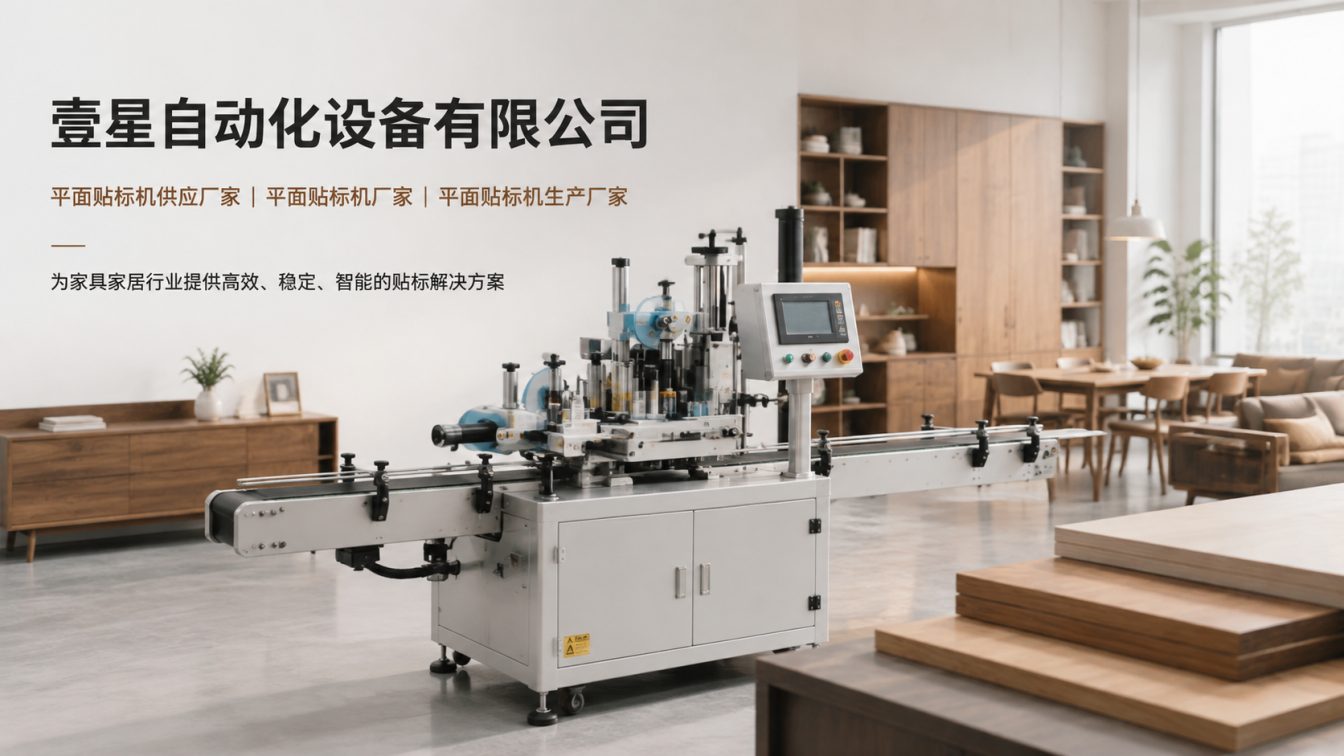 中山港街道家具贴标贴胶自动化设备